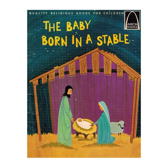 The Baby Born in a Stable Children’s Christmas Book - Picture 1 of 11
